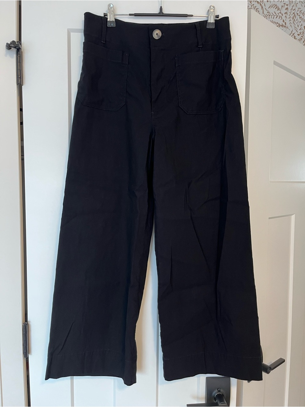 Maeve Colette High-Rise Wide-Leg Pants